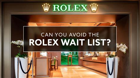 waitlist for rolex datejust|Rolex waiting list guide.